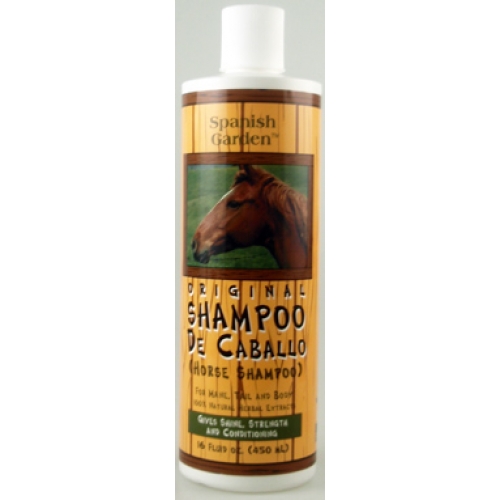 Horse Shampoo for Human Use Spanish garden